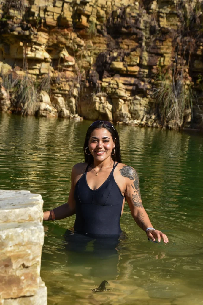 Banho de cachoeira
